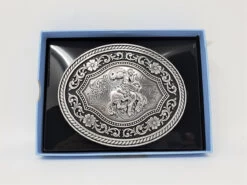 Nocona Bronc Buster Western Belt Buckle