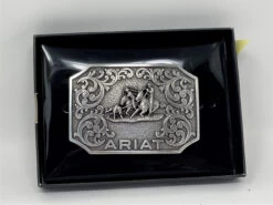 Ariat Team Roper Western Belt Buckle