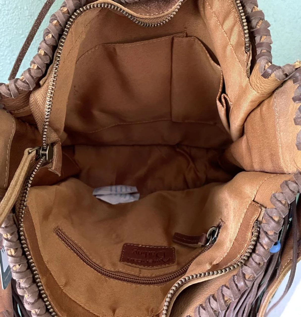 American Darling Full Grain Leather Hobo Bag - Image 3