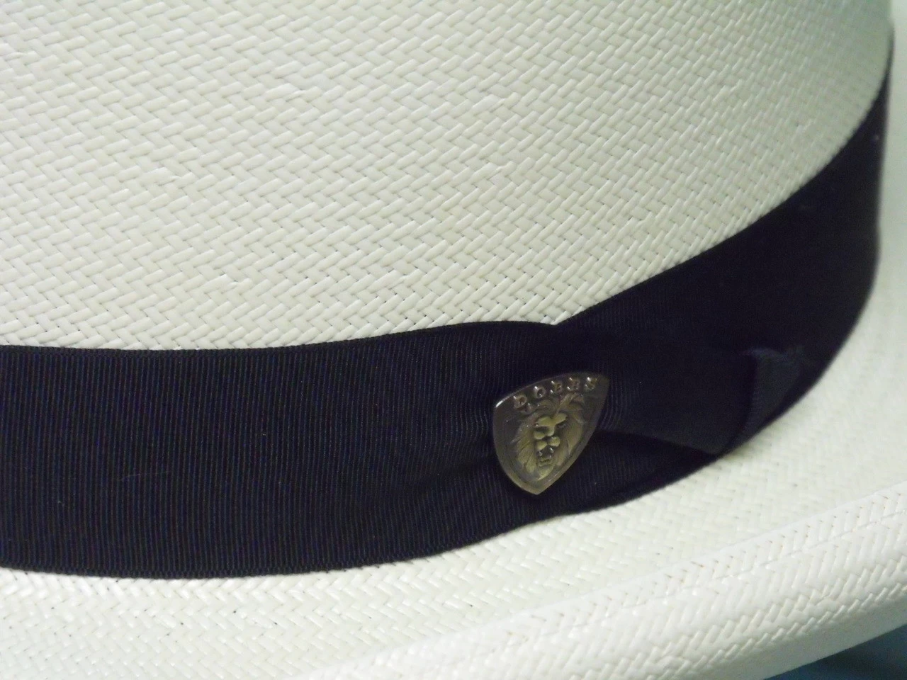 Dobbs Basino Shantung Straw Gambler Hat - Image 2