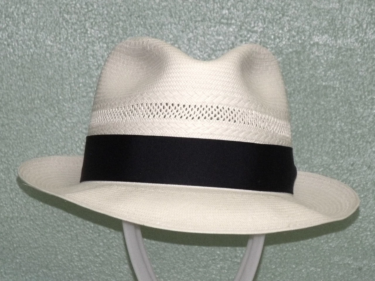 Dobbs Vented Center Dent Shantung Fedora Hat - Image 3