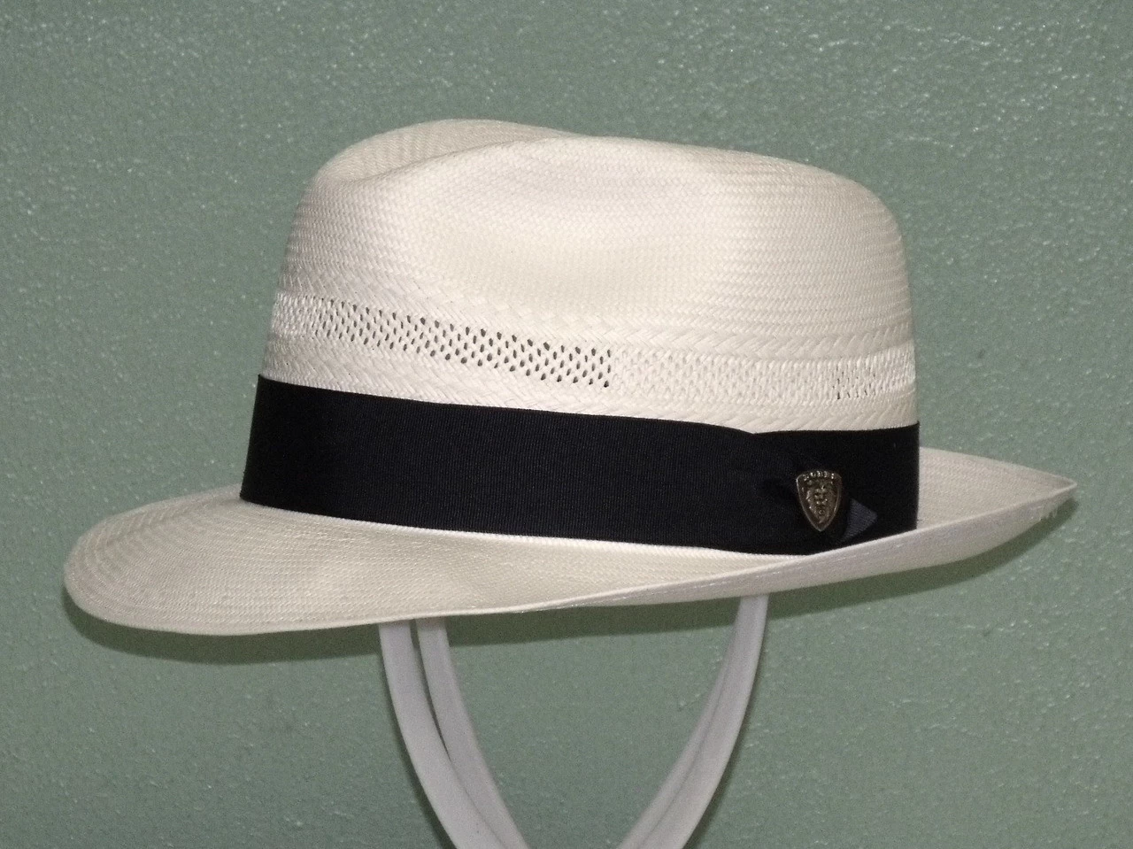 Dobbs Vented Center Dent Shantung Fedora Hat