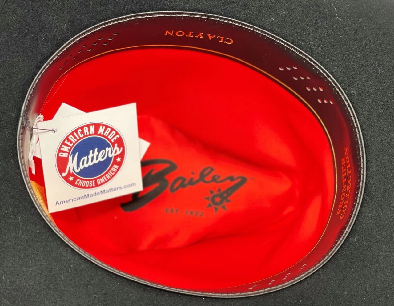 Bailey Clayton Classic Gus Style Western Hat - Image 4