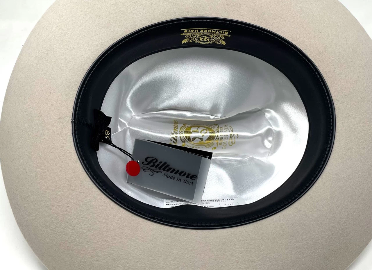 Biltmore Dune Merino Wool Western Hat - Image 4