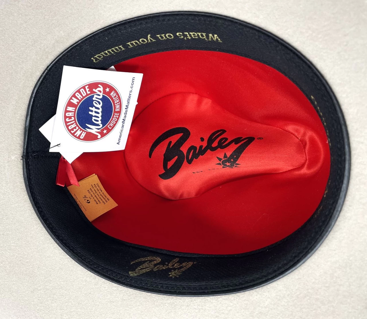 Bailey Elbridge Gus Style Cowboy Westen Hat - Image 2