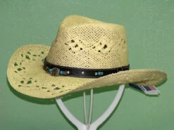 Silverado Evelyn Toyo Straw Western Hat
