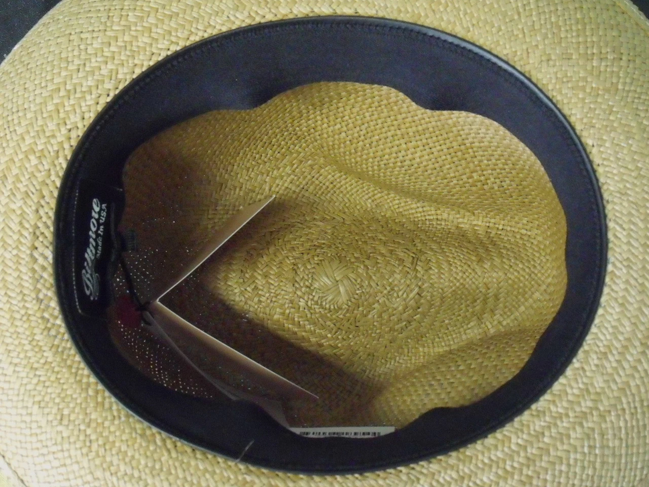 Biltmore Havana Genuine Panama Straw Fedora Hat - Image 5