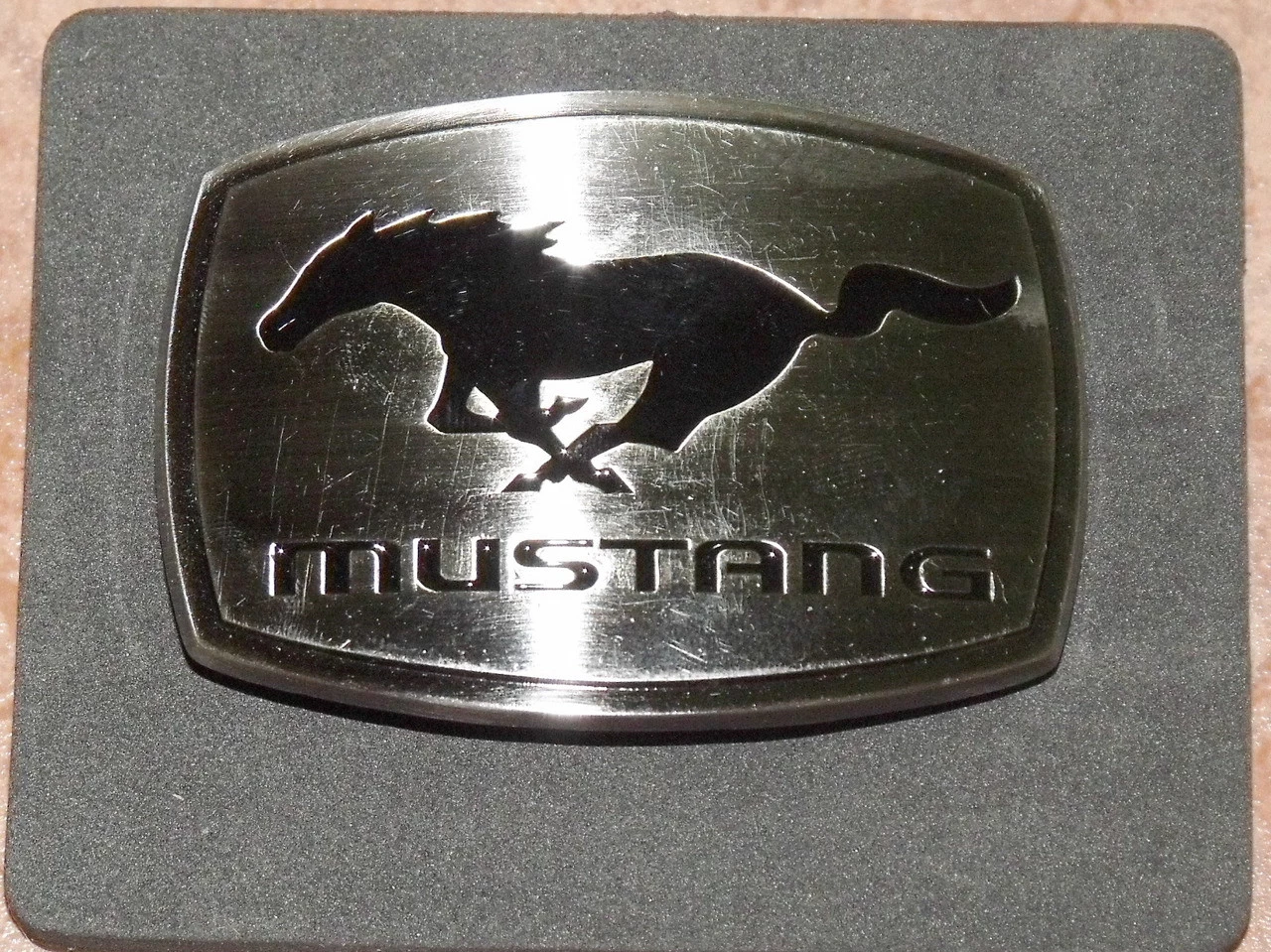 Ford Mustang Stainless Steel Belt Buckle