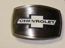 Chevrolet Stainless/Enamel Belt Buckle