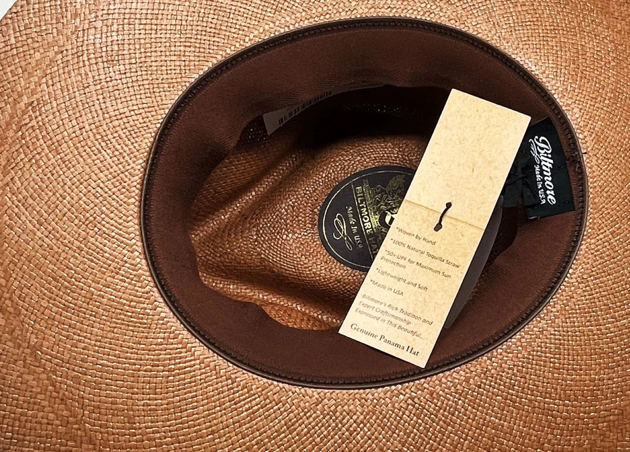 Biltmore Klee Panama Flat Brim Fedora - Image 3