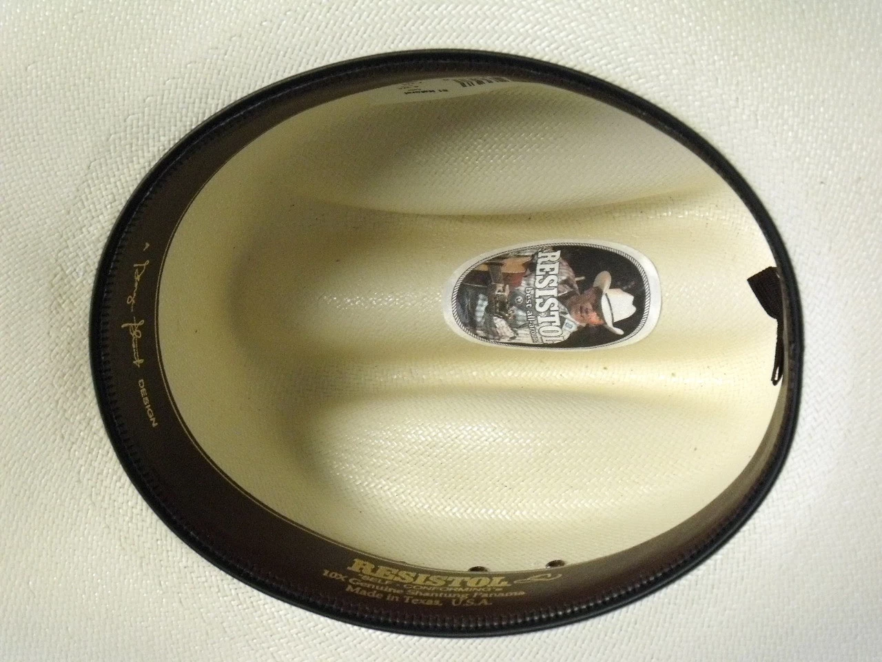 RESISTOL George Strait Lambert 10X Straw Cowboy Hat - Image 5