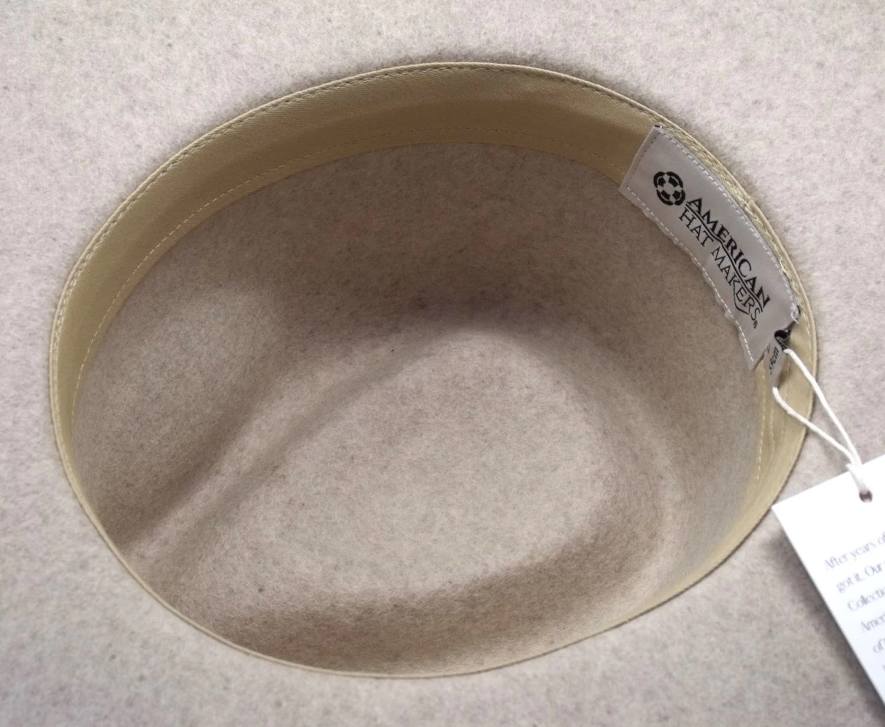 American Hat Makers Maldives Moon Women's Flat Brim Fedora - Image 3