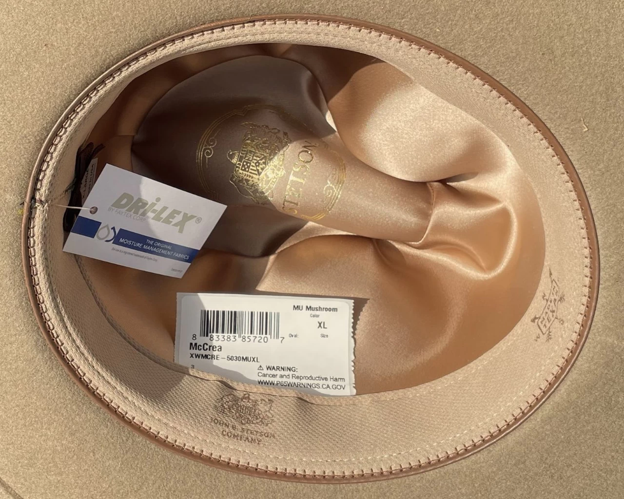 Stetson McCrea Wool Gus Style Cowboy Hat - Image 4