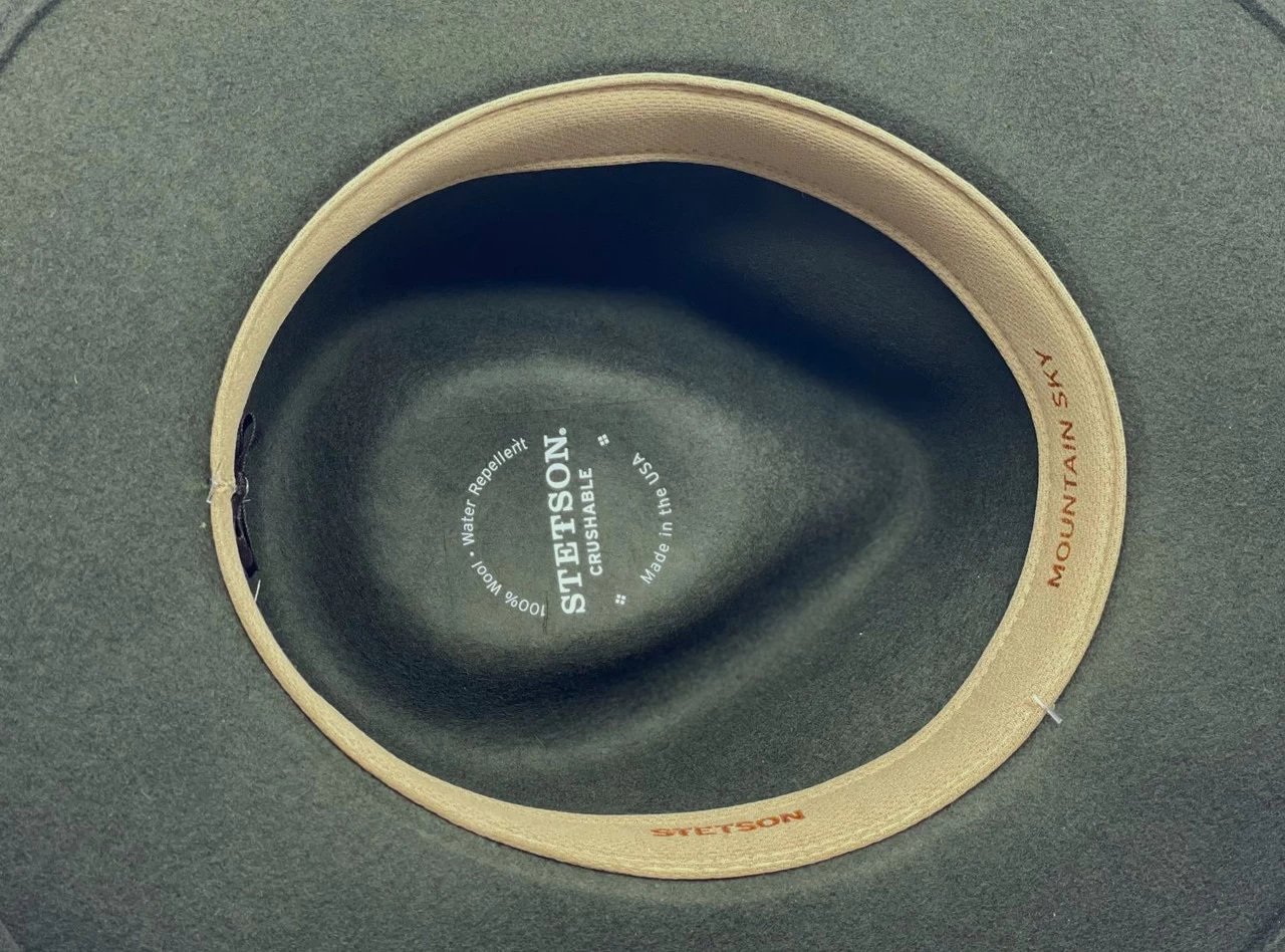 Stetson Mountain Sky Crushable Wool Western Hat - Image 2