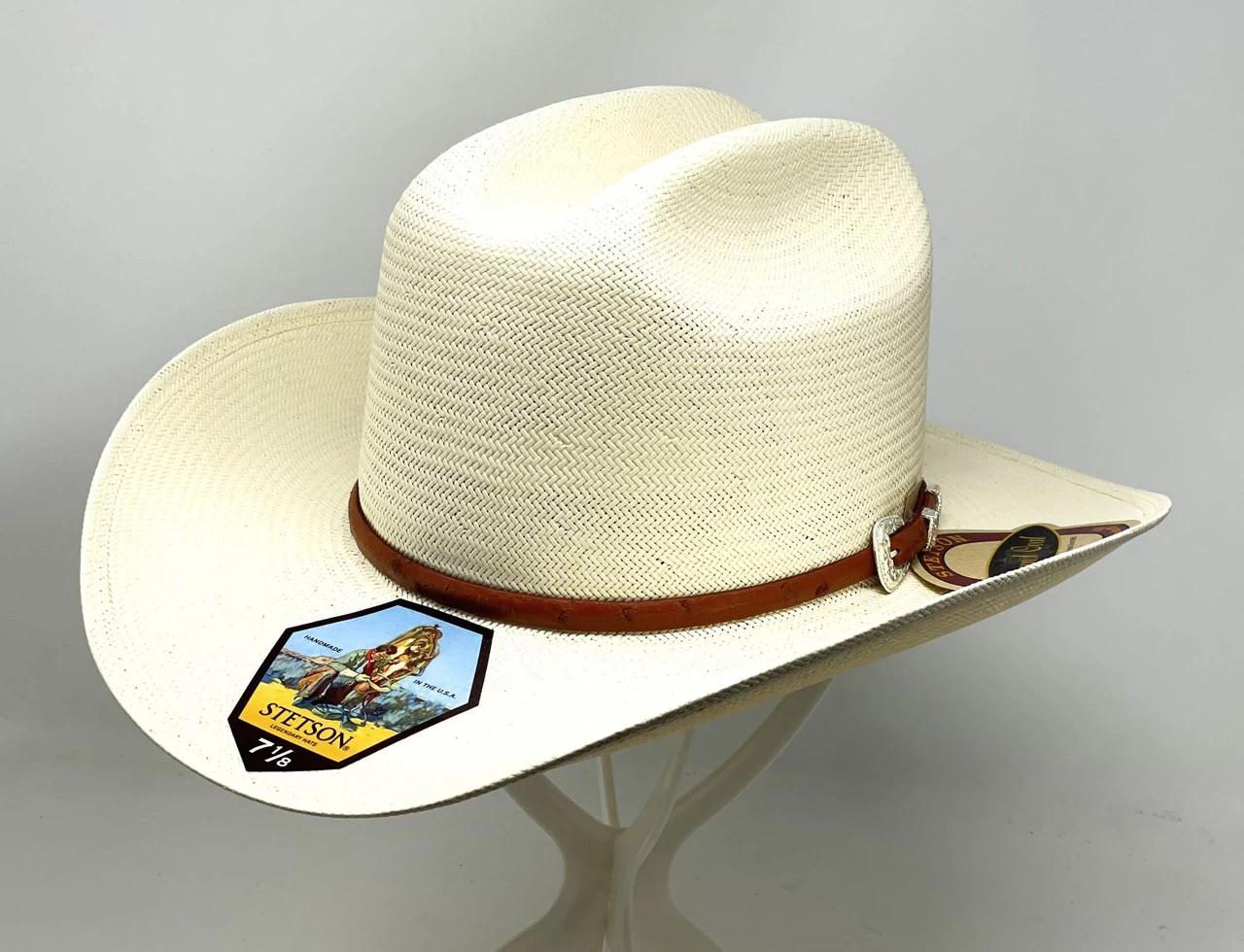 Stetson Primo 10X Shantung Straw Cowboy Hat - Image 2