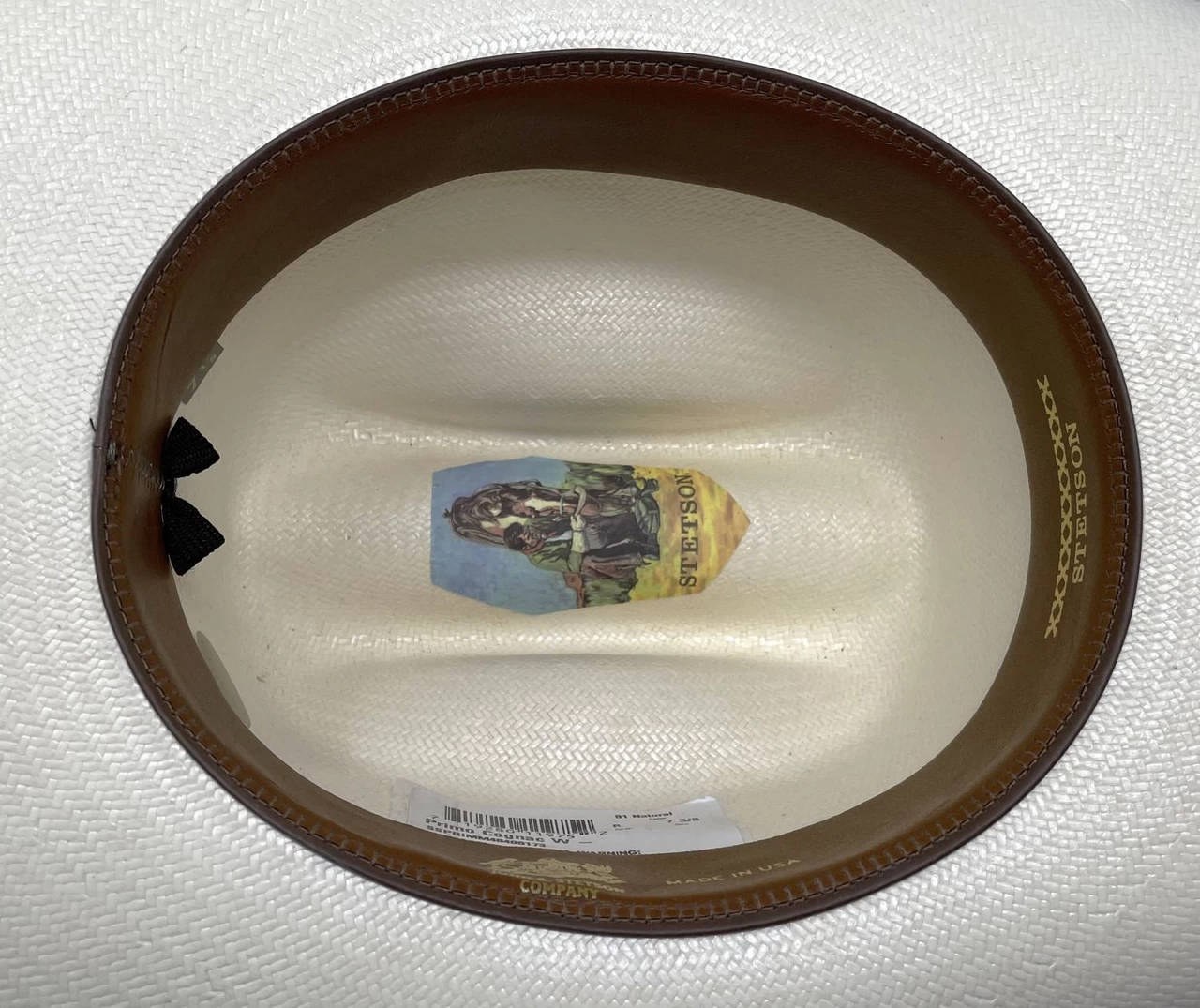 Stetson Primo 10X Shantung Straw Cowboy Hat - Image 4