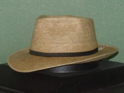SunBody Oak Guatemalan Palm Fedora Hat