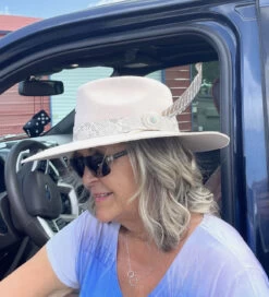 Charlie 1 Horse Sidewinder Wool Felt Fashion Hat