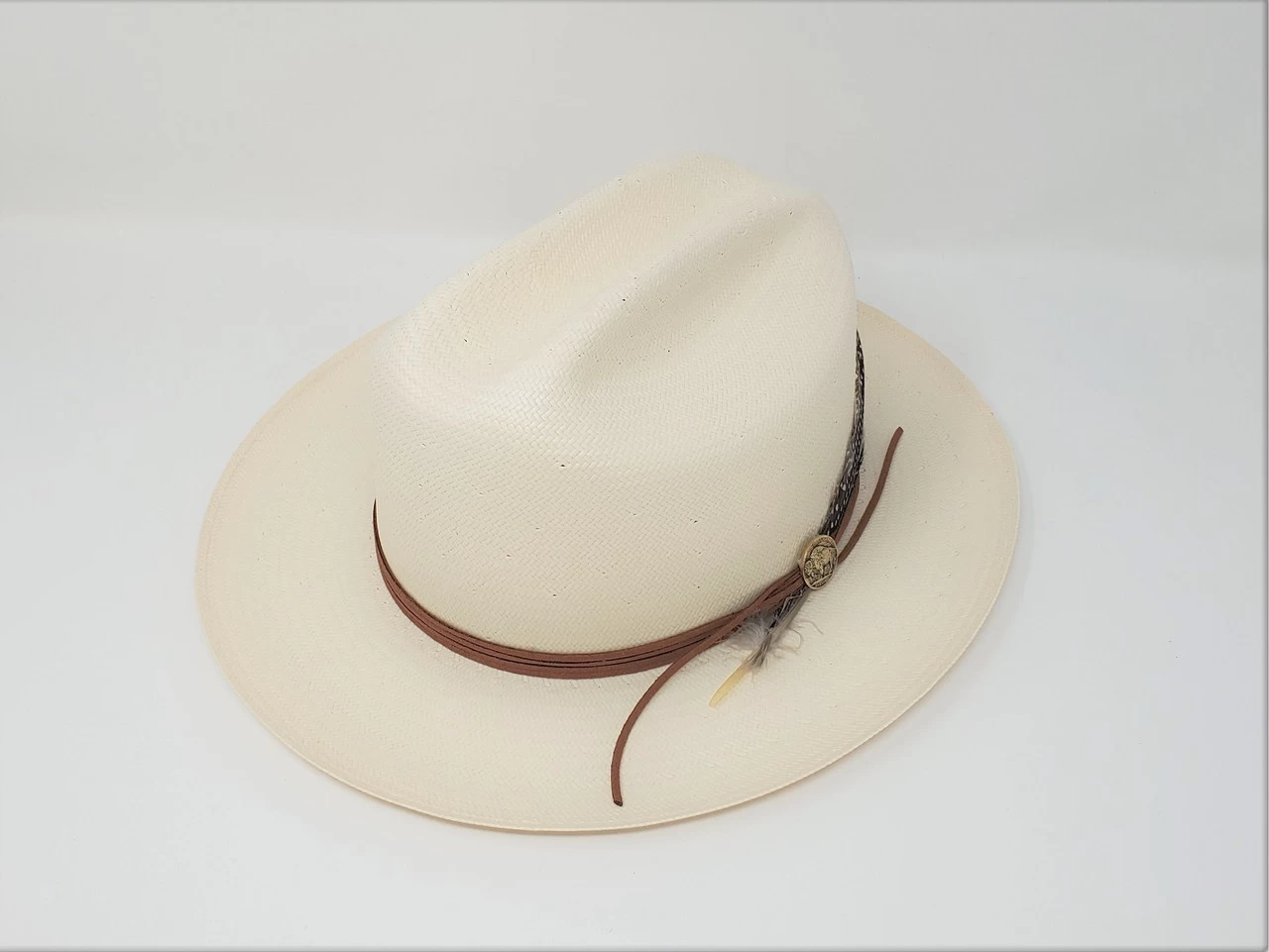 Stetson Sundance Shantung Straw Western Hat - Image 3