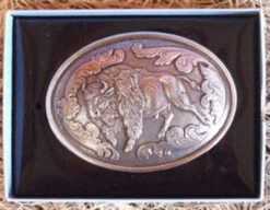 Nocona Buffalo Western Belt Buckle