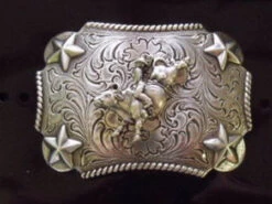 Nocona Kid's Bull Rider Western Belt Buckle