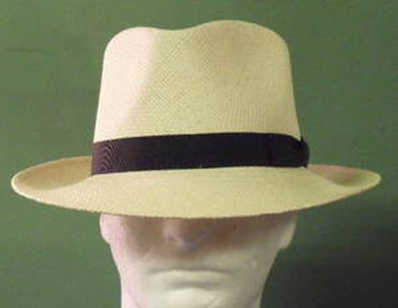 Stetson Retro Genuine Panama Straw Fedora Hat - Image 2