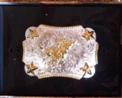 Nocona Kid's G/S Bull Rider Belt Buckle