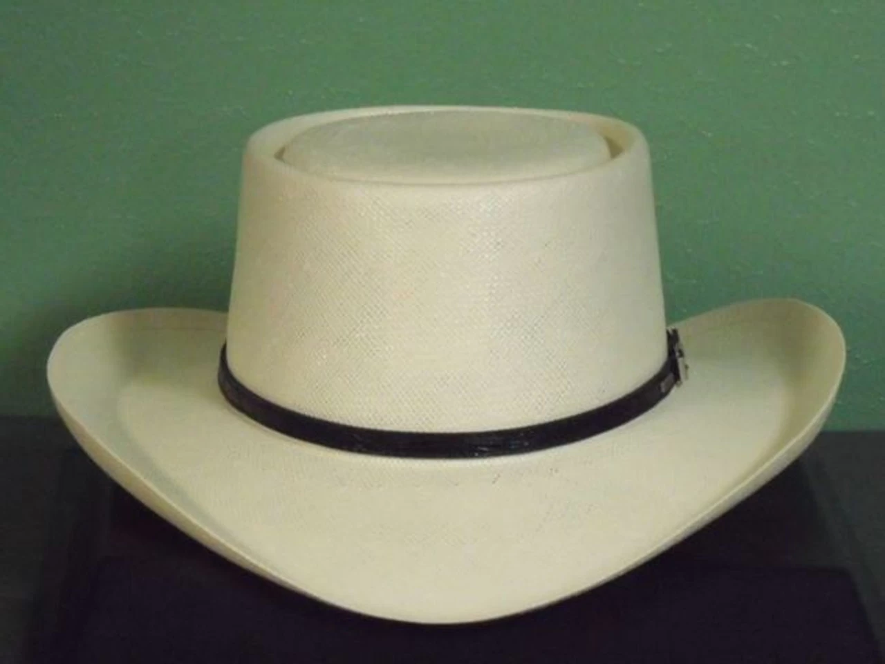 Resistol Gambler 10X Shantung Panama Western Hat - Image 2