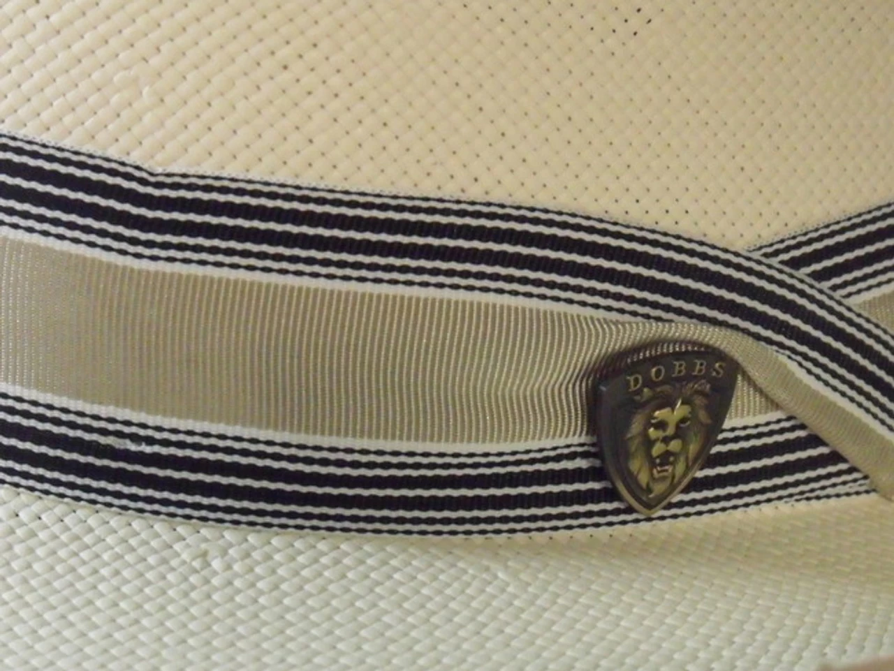 Dobbs Kingston Shantung Panama Fedora Hat - Image 3