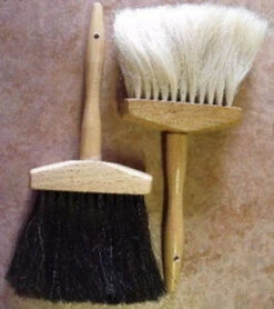 Horse Hair Hat Crown Brush